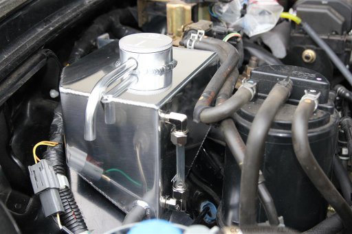 MX-5 Kühlmittel Ausgleichbehälter, Aluminium I.L. Motorsport