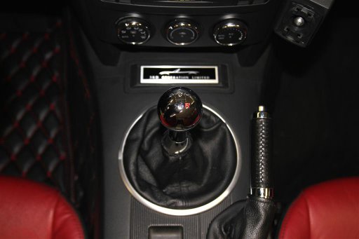 MX-5 Chromed Easy Shifter Gear Knob with 5 Speed Shift Pattern & Leather Gearlever Gaiter