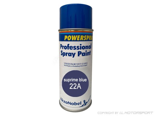 Spray Paint 22A supreme blue mica - Pearl effect 2-layer