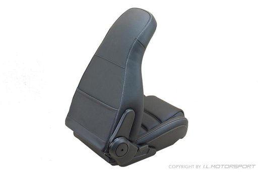 MX-5 IL Motorsport set echt lederen stoelhoezen  zwart stiksel NA Pilootstoelen