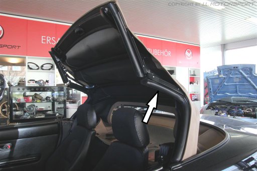 MX-5 Hood Side Seal Middle Left - Sale off