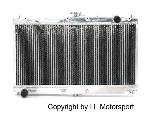 MX-5 Performance Aluminium Wasserkühler Geflechtstärke 42mm I.L.Motorsport