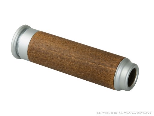 MX-5 Handbremsgriff Eschenholz / silber eloxiert NC 2005-2008