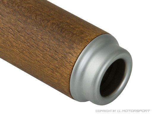MX-5 Handbremsgriff Eschenholz / silber eloxiert NC 2005-2008