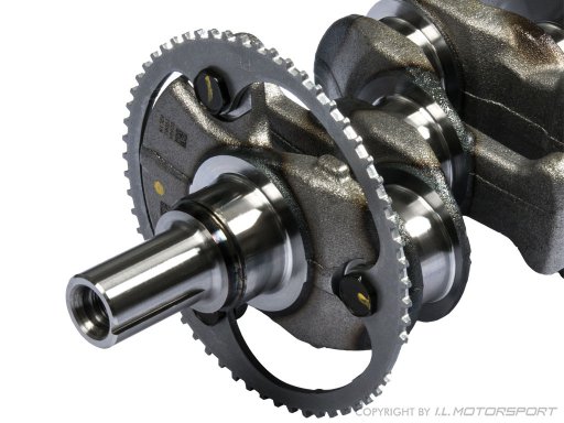 MX-5 Crankshaft with Plate, Crankshaft Pulley MK4 2,0 model series 2015 - 2018