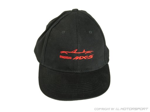 MX-5 Mazda Baseballcap Heavy Twill Cap schwarz