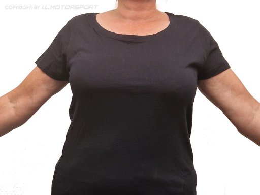 Mazda Ladies basic T-shirt black S