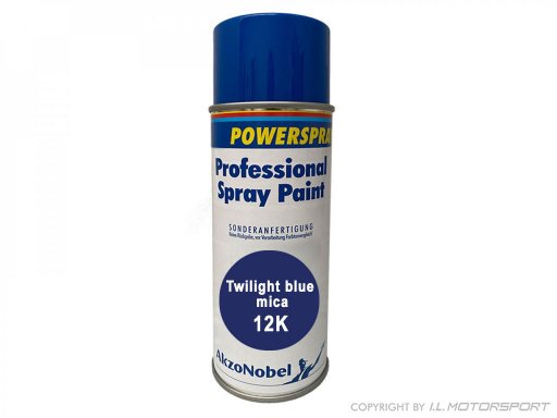 Spray Paint  12K  twilight blue mica - Pearl effect 2-layer