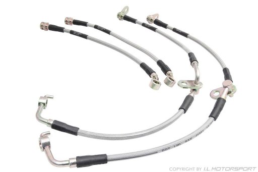 MX-5 Steel flex brake lines Kit I.L. Motorsport MK3 / MK3.5