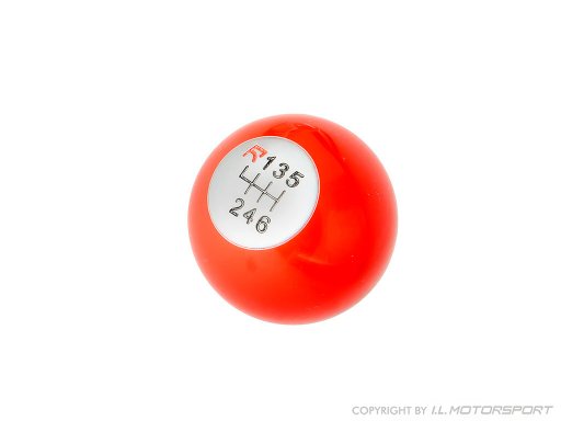 MX-5 shift knob snooker silver anodized  6 speed