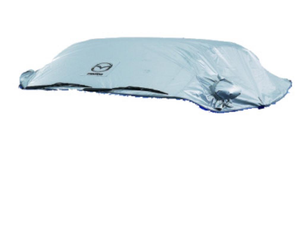 Maßgeschneiderte Autoabdeckung Mazda MX5 NB - Jersey Cover Coverlux+©:  Gebrauch in der Garage